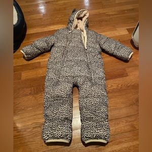 Baby Girls Cold Control Ultra Max Snowsuit Leopard  18 - 24 Months
